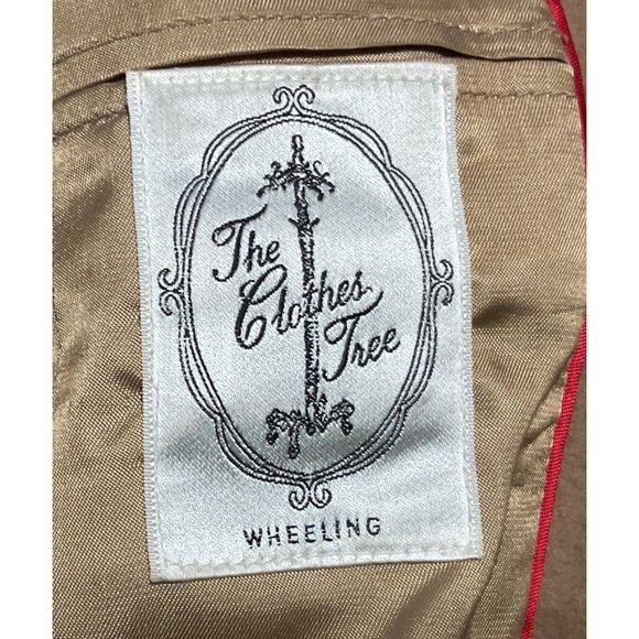 Vtg Camel Hair Blazer Sz M Fully Lined & Structured USA Made The Clothes Tree - Picture 5 of 5